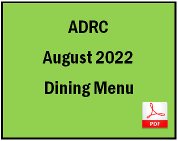 Button linking to August 2022 Dining Menu