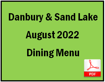 Button linking to August Dining menu